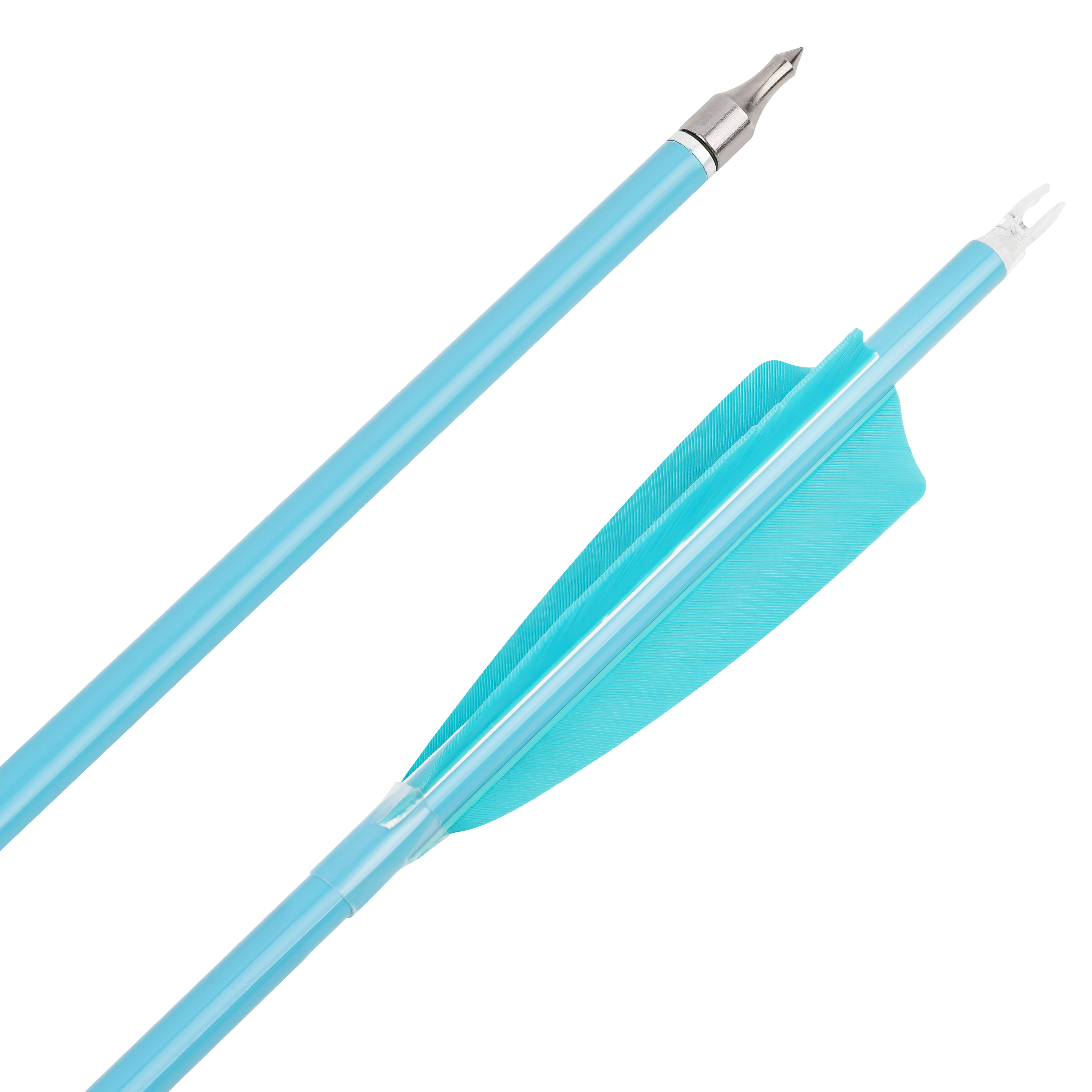 30Zoll Carbonpfeile SP500 600 4" Feder Bogenschießen Compound Recurve Bogen Jagd - Picture 13 of 17