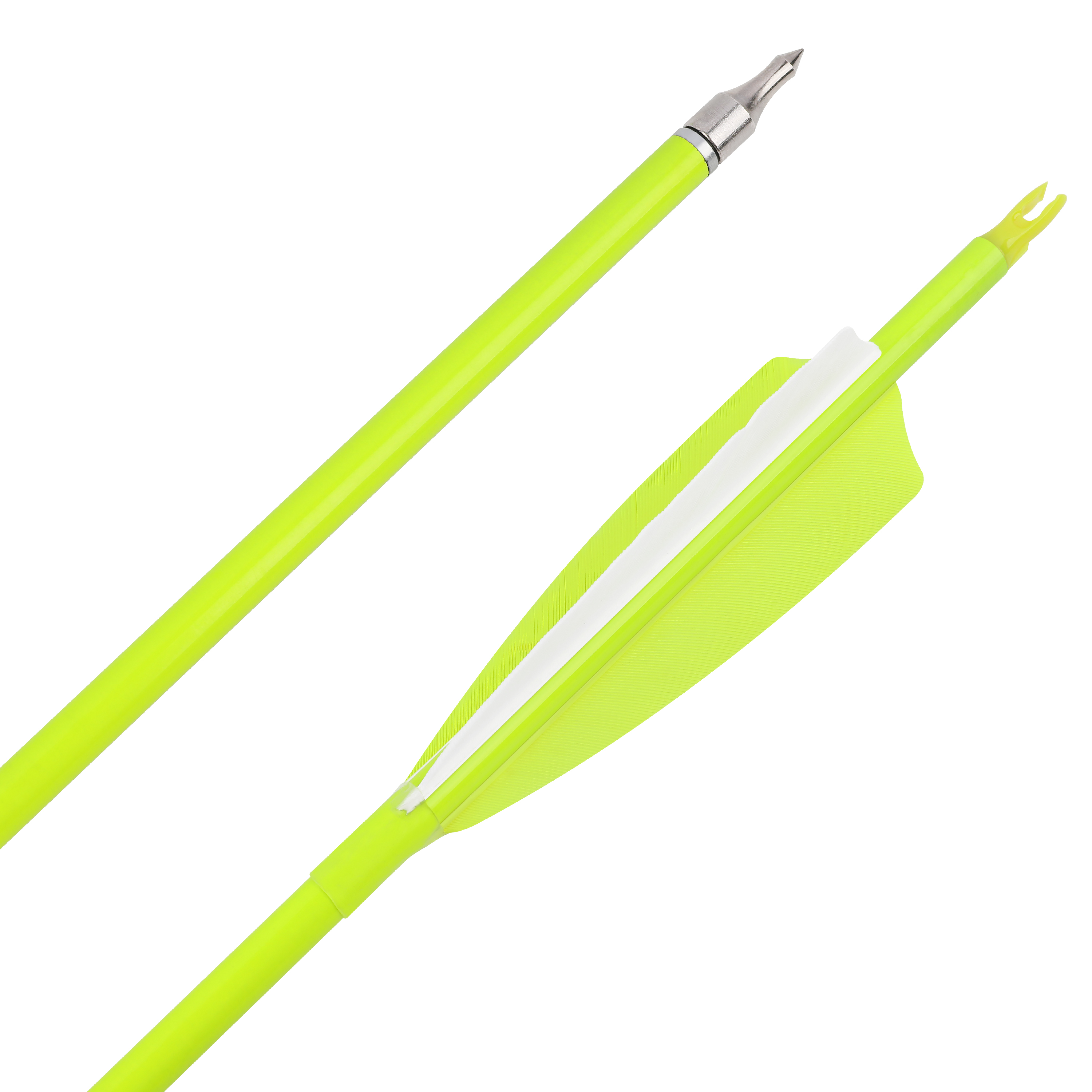 30Zoll Carbonpfeile SP500 600 4" Feder Bogenschießen Compound Recurve Bogen Jagd - Picture 15 of 17