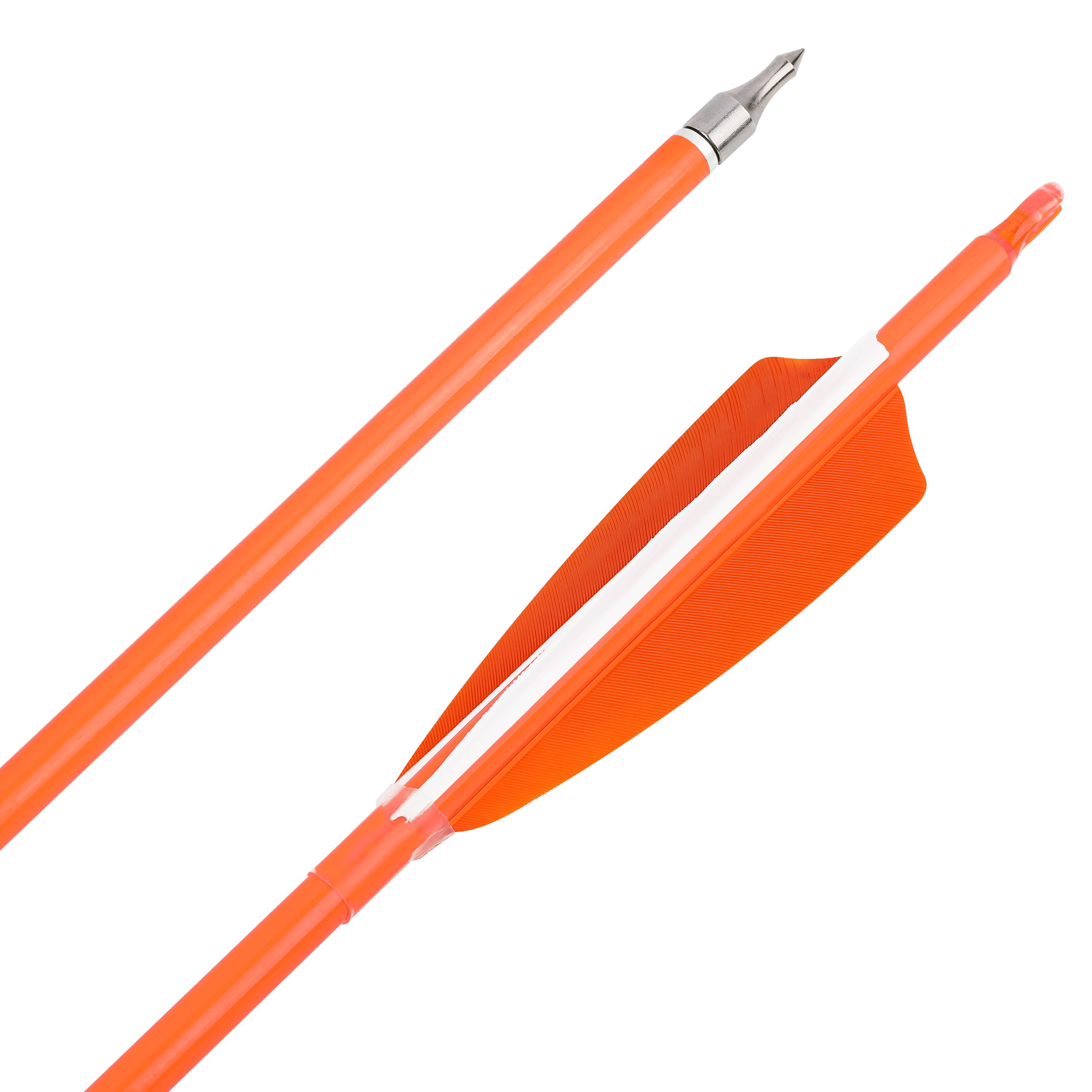 30Zoll Carbonpfeile SP500 600 4" Feder Bogenschießen Compound Recurve Bogen Jagd - Picture 16 of 17