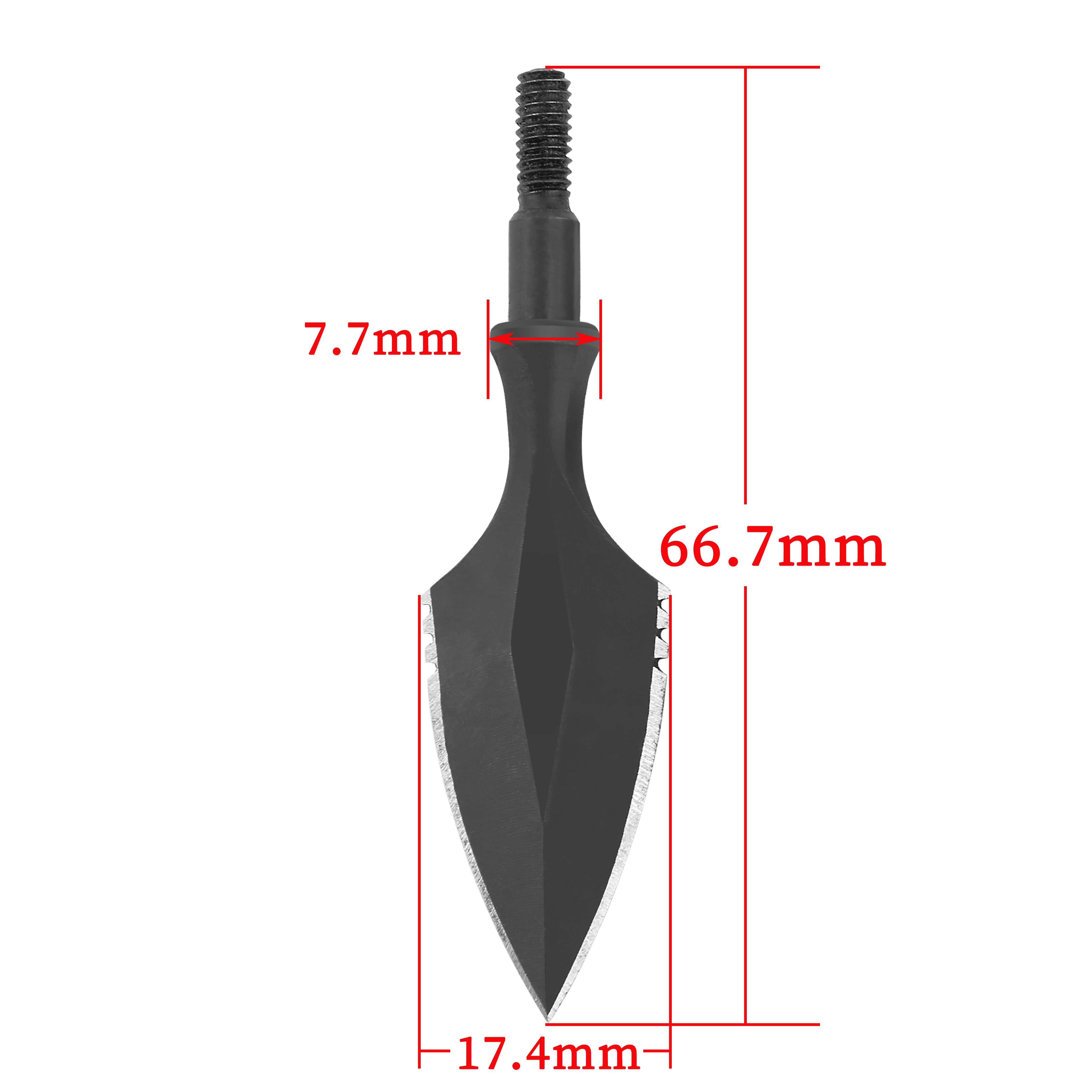 Archery Retro Arrowheads Traditional Broadheads Screw Tips Bow Hunting Shooting - Picture 11 of 12