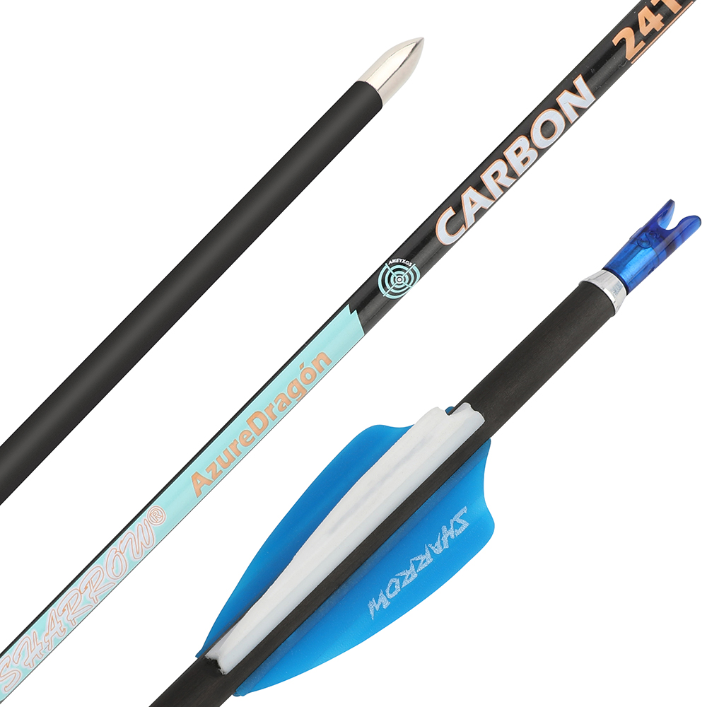 32" 24T Pure Carbon Arrows 001" SP300-1000 ID4.2mm Recurve Bow Shooting Hunting - Picture 24 of 29