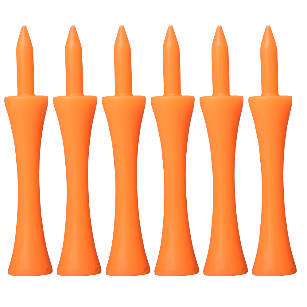 Plastic Golf Tees Castle Step Down Unbreakable 31/37/43/51/59/70mm Practice 60X - Picture 25 of 26