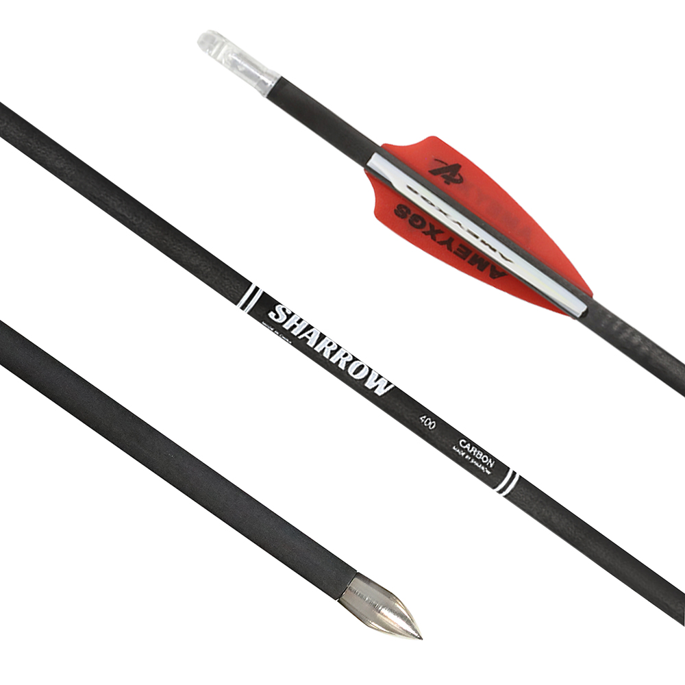 30 Zoll Carbonpfeile SP400-1200 Recurve Bogen Compoundbögen Praxis Zielschießen - Picture 22 of 23