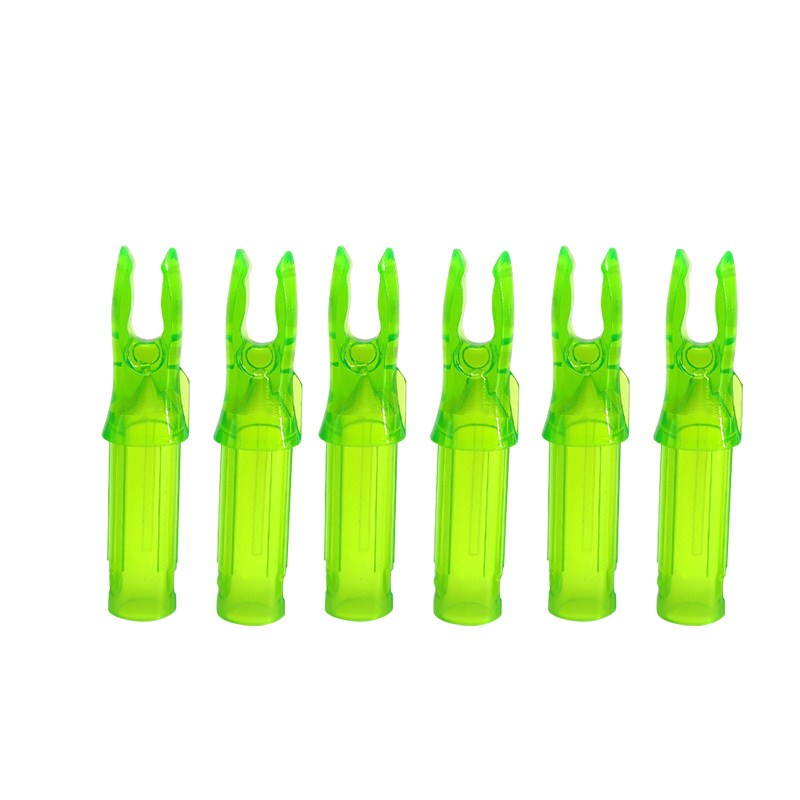 60pcs Arrow Nocks ID6.2mm Insert Tails Plastic Archery Arrow Shaft Bow Hunt DIY - Picture 19 of 22
