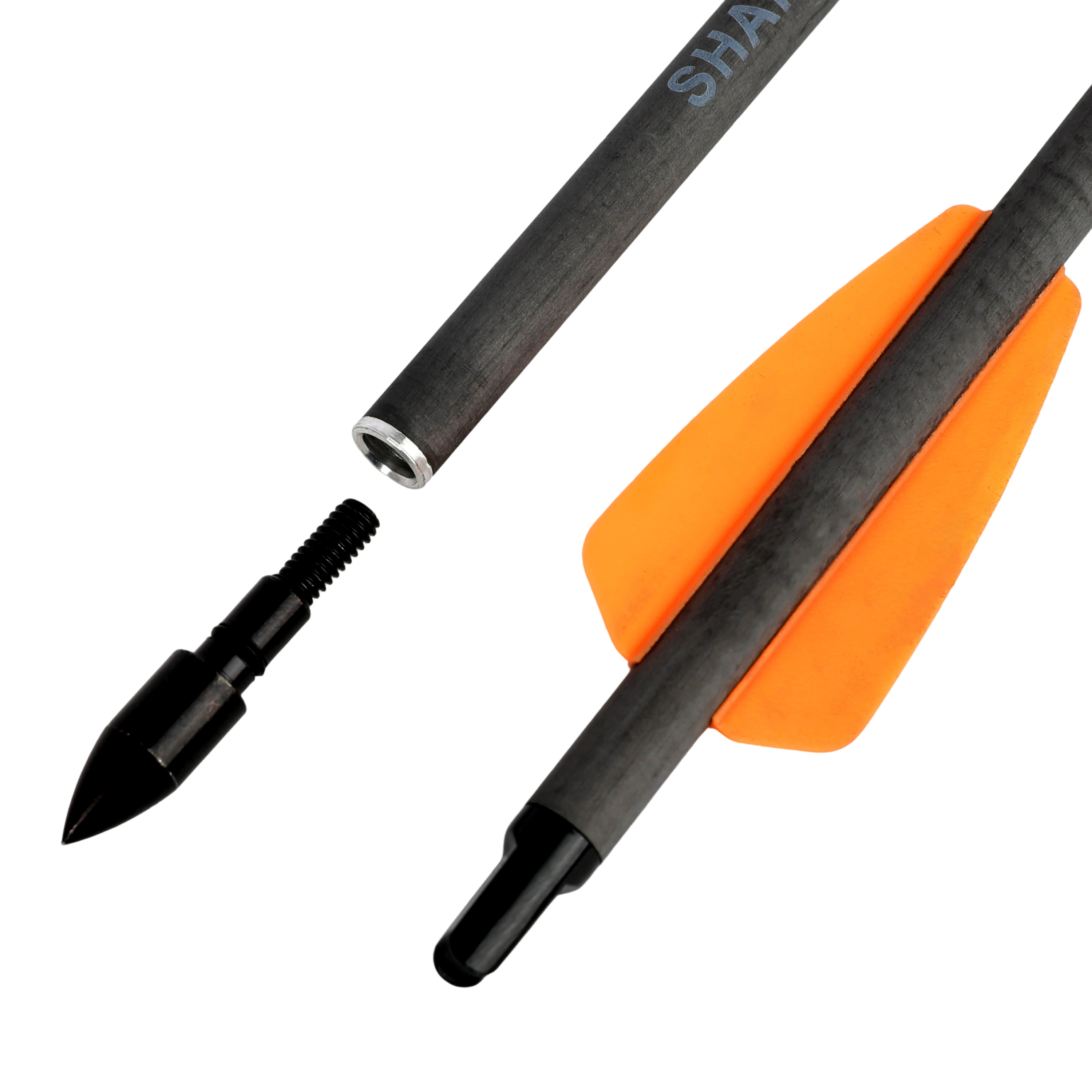 Pure Carbon Arrows Bolts 7.5" Archery Field Broadheads Mini Bow Hunting Shooting - Picture 17 of 17