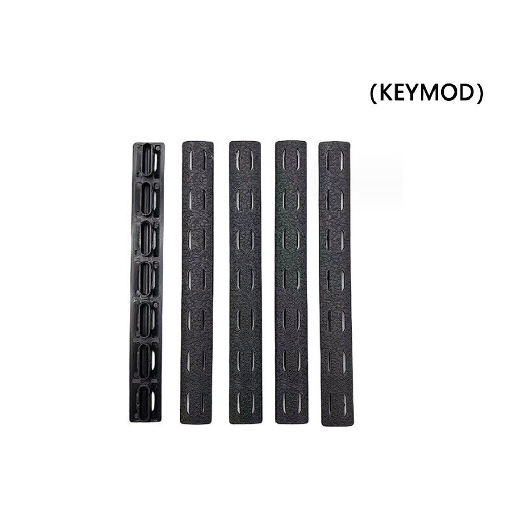 5pcs 5.5" Keymod Rail Panel Strip Cover Slot Strip Covers For Keymod System