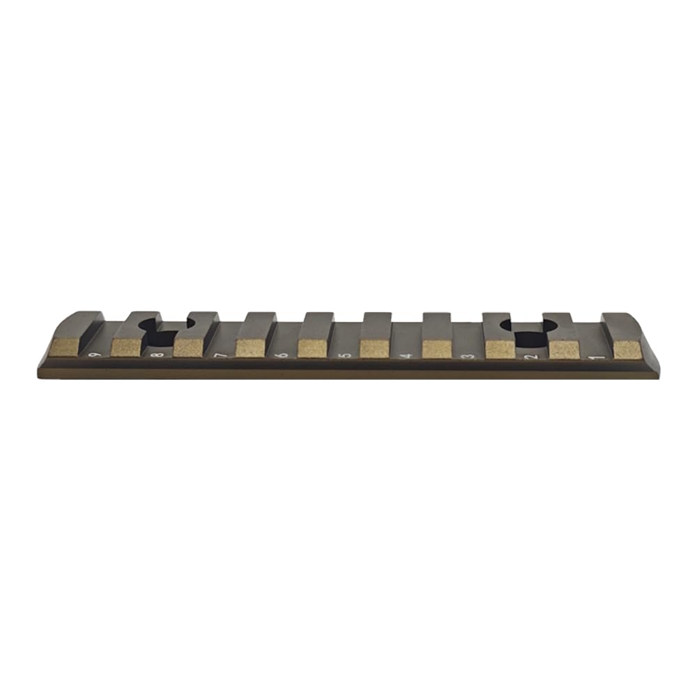 Aluminum Ultra Thin Rail Section Adapter 3/7/9/13 Slots for M-lok Picatinny Rail