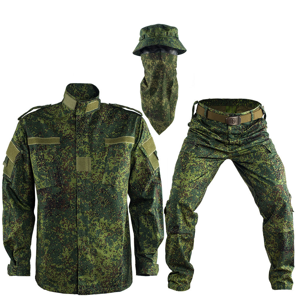 Men Uniform Shirt Pants Set Tactical Equipment Outdoor Working Hunting Clothing - Picture 29 of 31