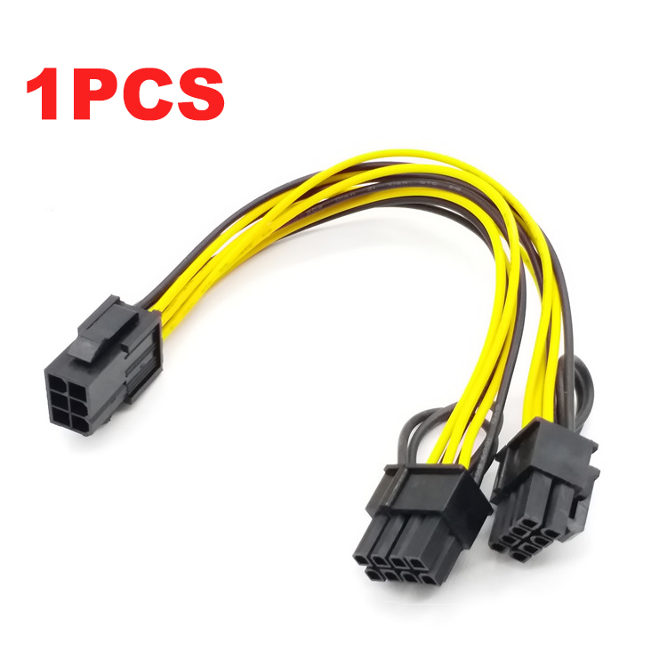 1/2PCS PCI-E 6 Pin to Dual 8 Pin PCI-E Express Video Card Power Cable Adaptor AU - Picture 14 of 15
