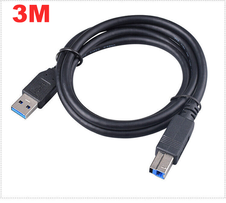 USB 3.0 Type A Male to B Male Printer Extension Cord Cable Dock Hub Super Speed - Picture 15 of 15