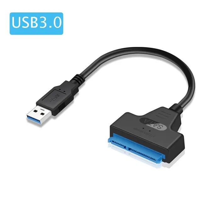 USB A/C 3.0 Type C to Sata III 22 Pin Adapter Cable 2.5 Inch SSD HDD Hard Drive - Picture 22 of 23