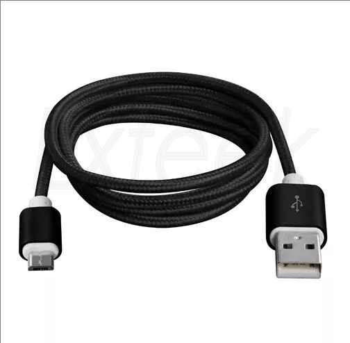 Fast Braided 90° Degree Angle Straight Micro USB Data Charging Cable For Android - Picture 21 of 26