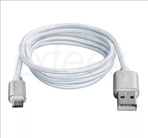 Fast Braided 90° Degree Angle Straight Micro USB Data Charging Cable For Android - Picture 23 of 26