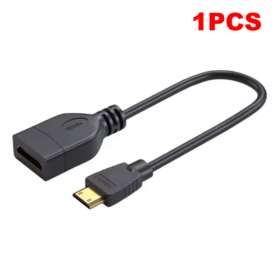 Mini HDMI Male To HDMI Female 1080P Adapter Converter Connector For Tablet PC TV - Picture 9 of 10