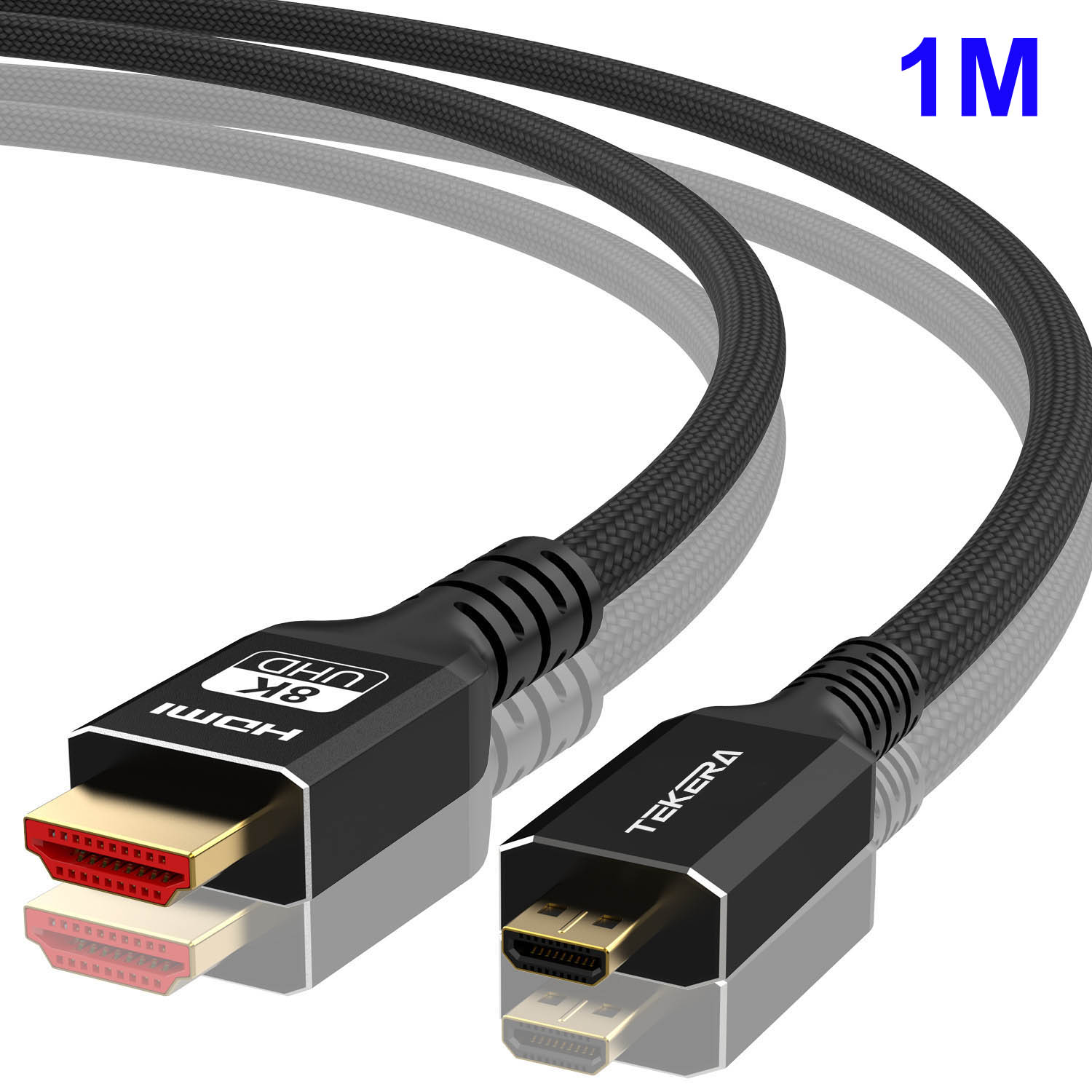 8K Micro HDMI Type D to HDMI 2.1 Cable 48Gbps Ultra HD HDR for Camera Tablet TV - Picture 10 of 12