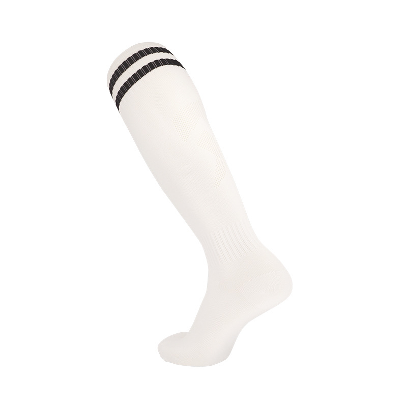 Mens Anti-Slip Socks Kids Football Striped Socks Sports Athletic Soccer Socks - Picture 13 of 22