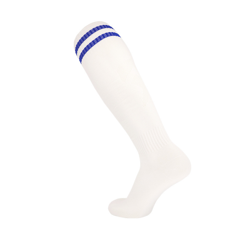Mens Anti-Slip Socks Kids Football Striped Socks Sports Athletic Soccer Socks - Picture 14 of 22