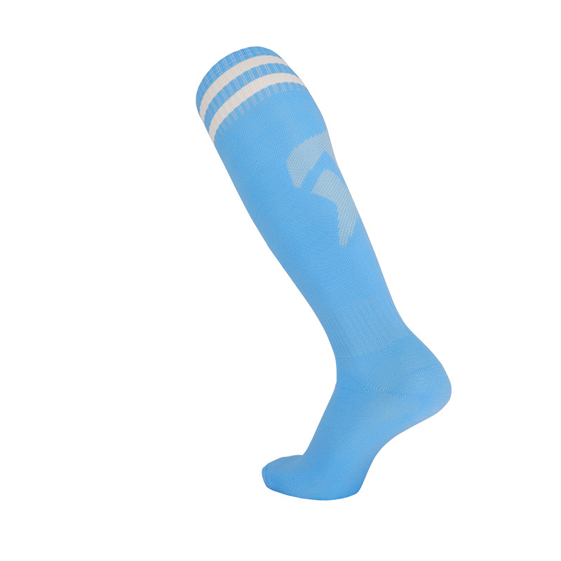 Mens Anti-Slip Socks Kids Football Striped Socks Sports Athletic Soccer Socks - Picture 19 of 22