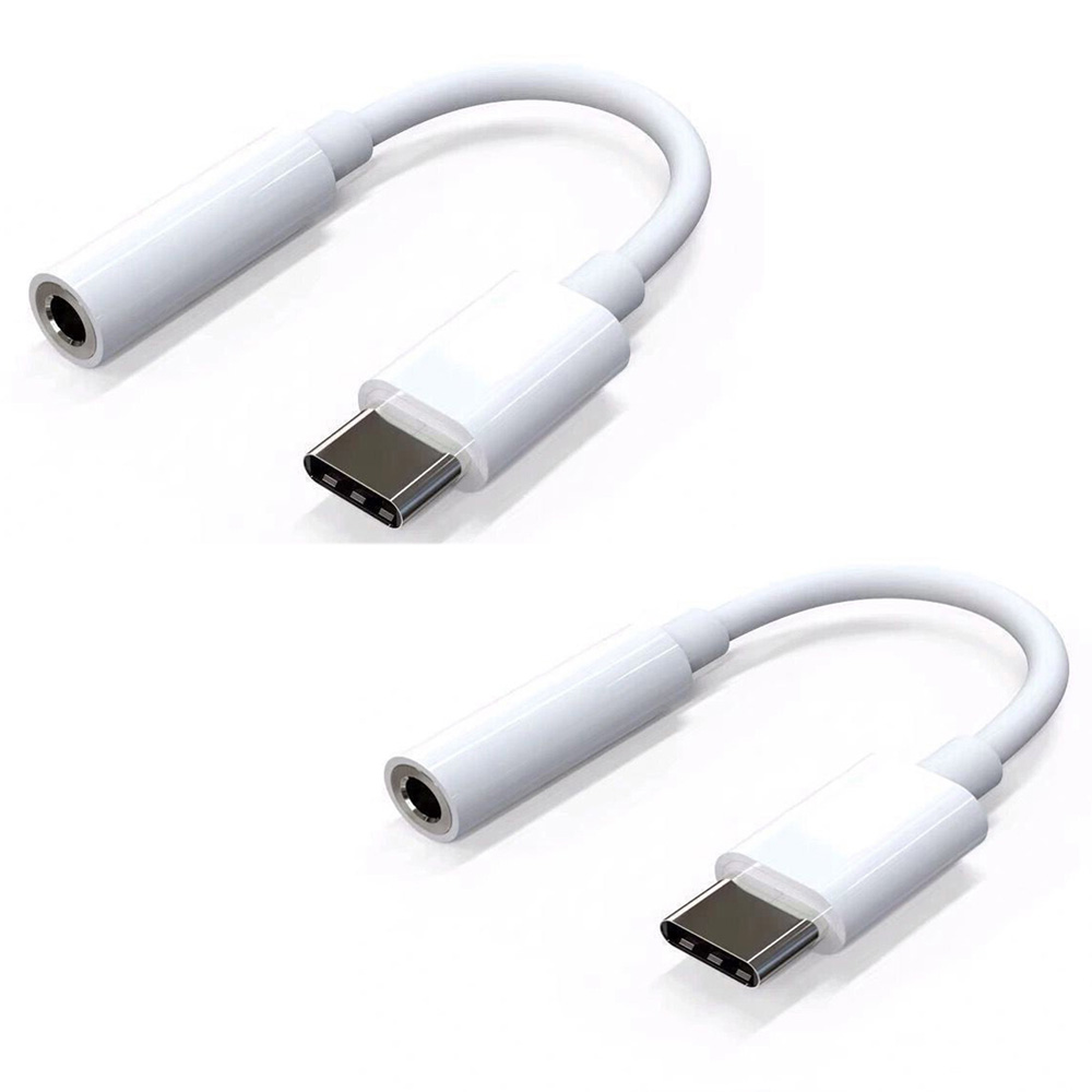 1/2 Stück USB-C Typ C Adapter Port auf 3,5 mm AUX Klinke Ohr/Kopfhörer für Samsung S21 - Bild 13 von 15