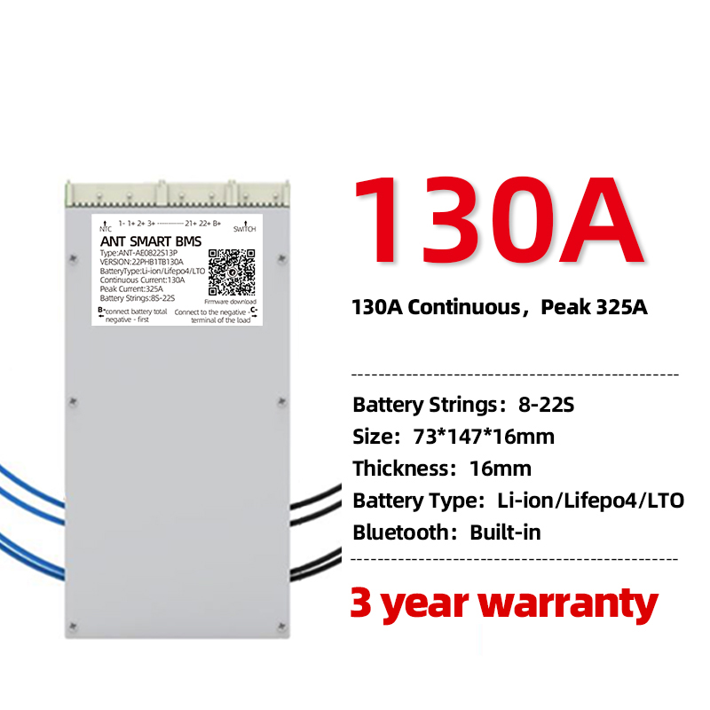 ANT Smart BMS da 7S a 16S 20S 22S 30S LiFePo4 Scheda di protezione batteria agli ioni di litio LTO - Foto 22 di 28