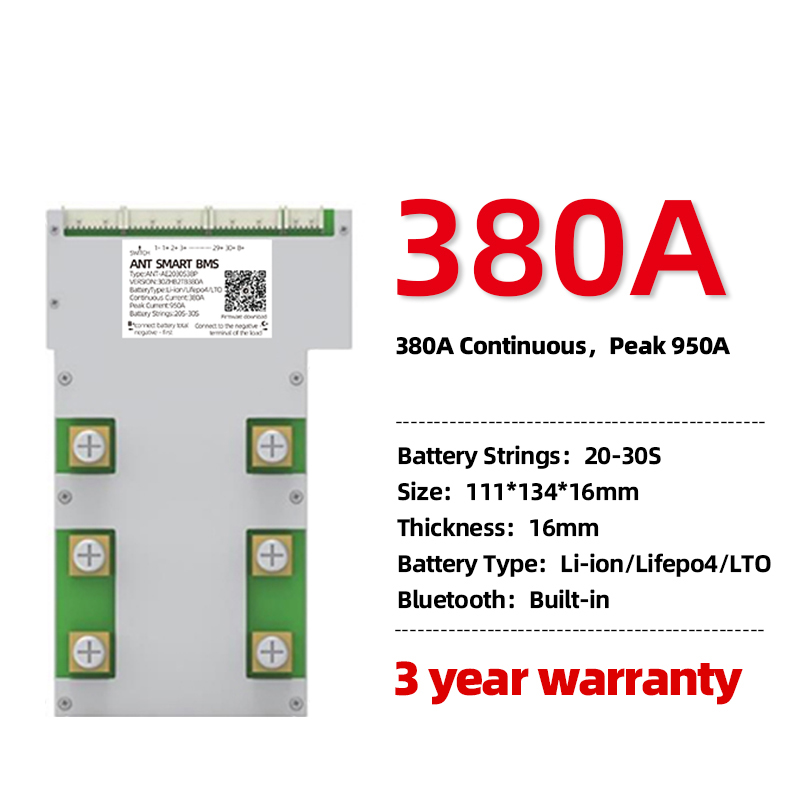 ANT Smart BMS da 7S a 16S 20S 22S 30S LiFePo4 Scheda di protezione batteria agli ioni di litio LTO - Foto 27 di 28
