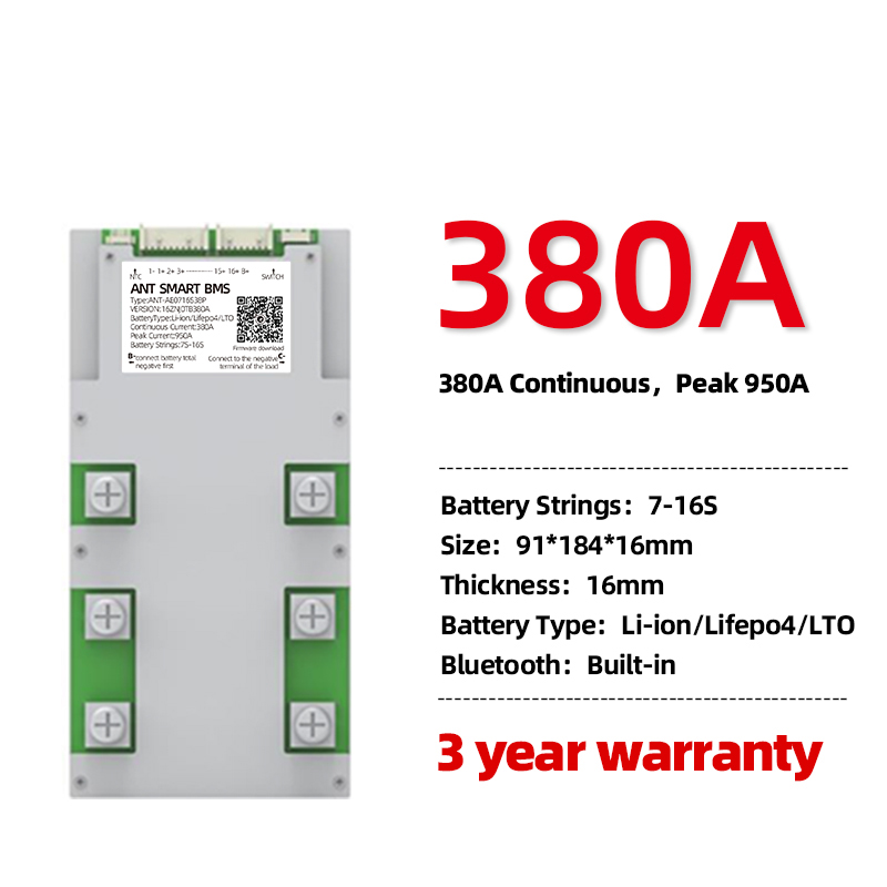 ANT Smart BMS da 7S a 16S 20S 22S 30S LiFePo4 Scheda di protezione batteria agli ioni di litio LTO - Foto 13 di 28