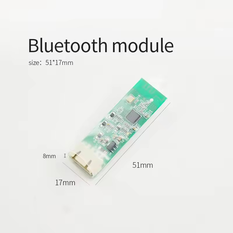 JBD Smart BMS Battery Touch Control Screen LCD Display Monitor UART / Bluetooth