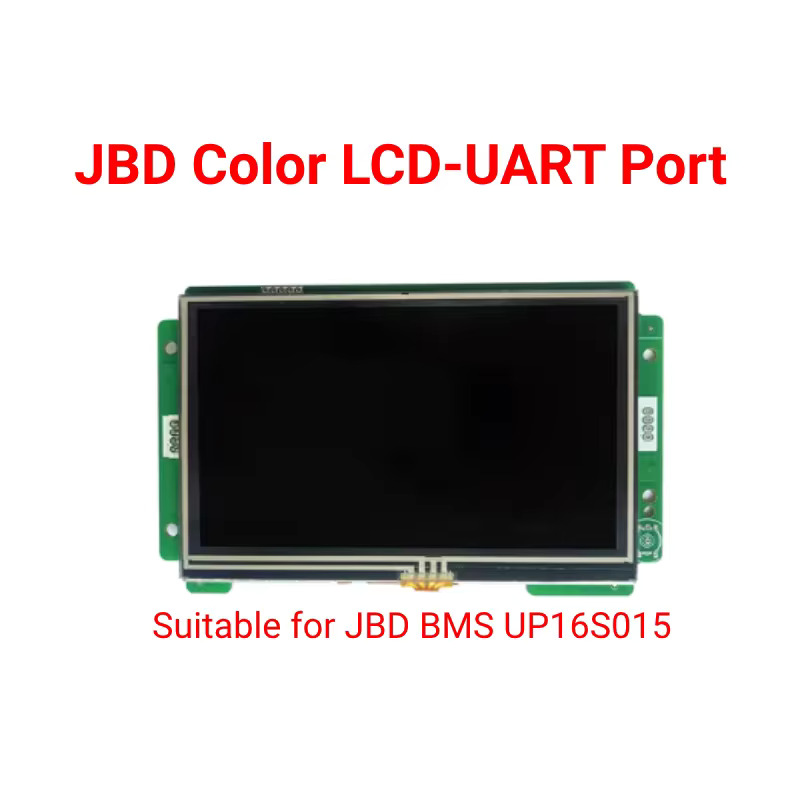 JBD Smart BMS Battery Touch Control Screen LCD Display Monitor UART / Bluetooth