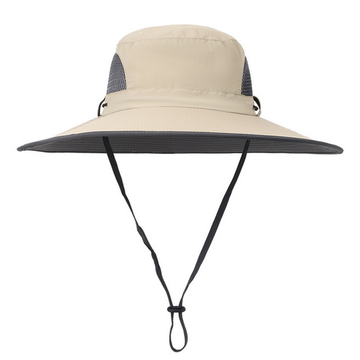 Oversize XXL Wide Brim Sun Hats Men Waterproof Quick-Dry Bucket Fishing Cap - Picture 5 of 15