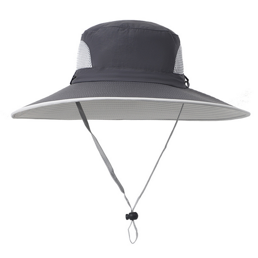 Oversize XXL Wide Brim Sun Hats Men Waterproof Quick-Dry Bucket Fishing Cap - Picture 6 of 15