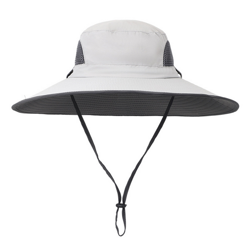 Oversize XXL Wide Brim Sun Hats Men Waterproof Quick-Dry Bucket Fishing Cap - Picture 7 of 15