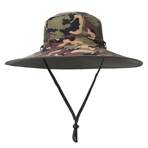 Oversize XXL Wide Brim Sun Hats Men Waterproof Quick-Dry Bucket Fishing Cap - Picture 9 of 15
