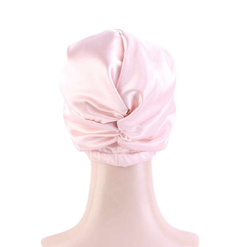 Damen Satinkappe Motorhaube Haarpflege Turban Hut muslimischer Haarausfall Hijab Kopfbezug - Bild 39 von 50