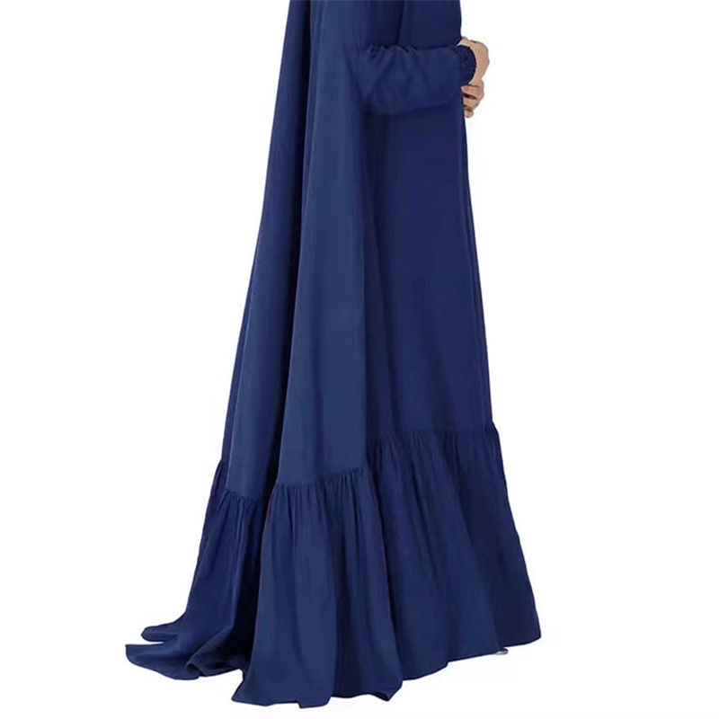 Muslim Women Khimar Overhead Hijab Burqa Prayer Dress Islamic Abaya Dubai Kaftan - Picture 47 of 48