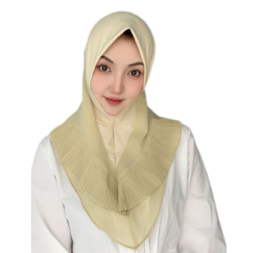 Instant Turban Headscarf Wrap Shawl for Women Muslim Islamic Pull On Scarf Hijab - Picture 38 of 38