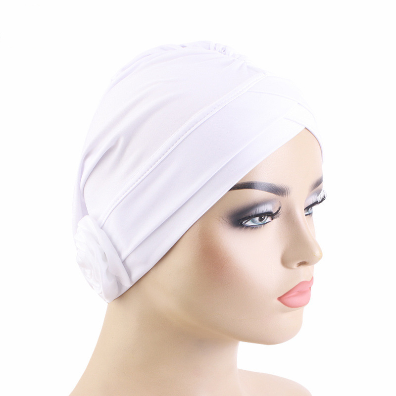 Muslim Women Cross Head Wrap Bonnet Hat Turban Hijab Hair Loss Chemo Cap Beanies