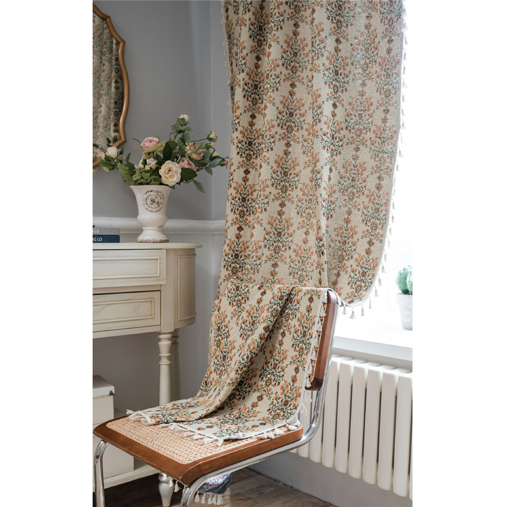 Living Room Bedroom Printed Curtain Window Rod Pocket Drape Valance Home Decor - Picture 39 of 50