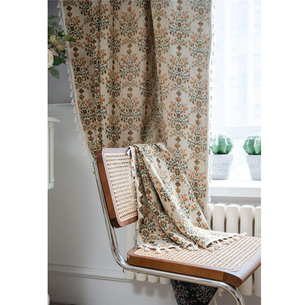 Living Room Bedroom Printed Curtain Window Rod Pocket Drape Valance Home Decor - Picture 41 of 50