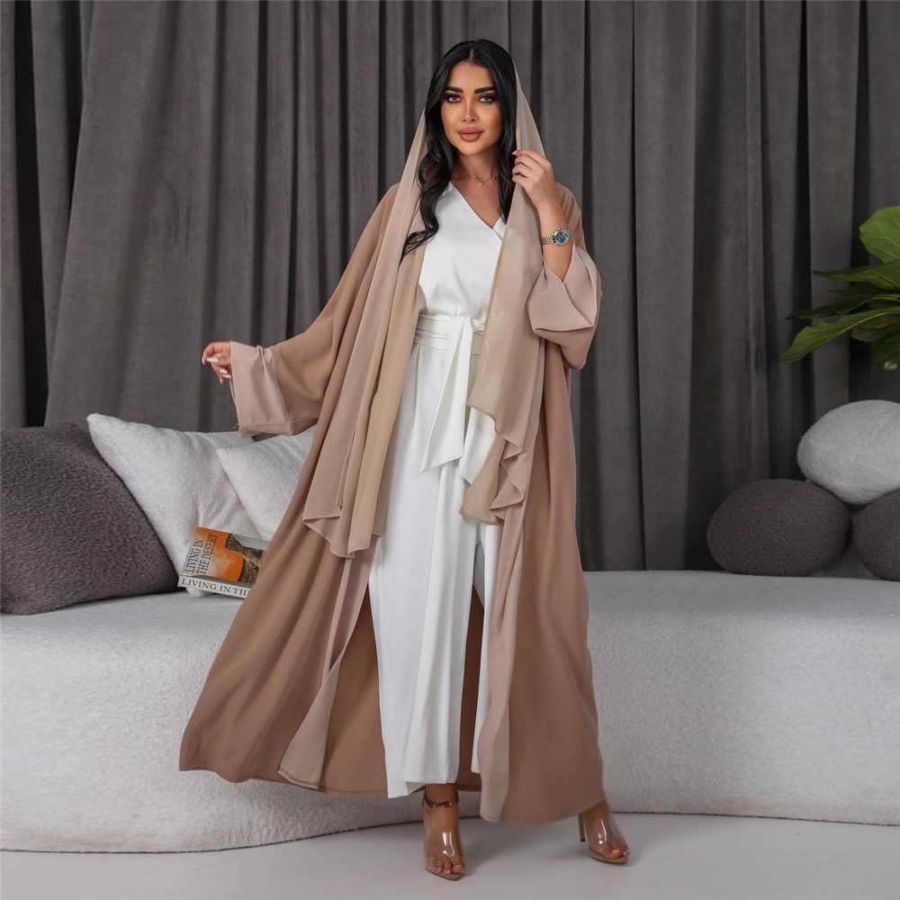 Vintage Women V-Neck Jumpsuit Wide Leg Pants Romper Overalls Playsuit Islamic - Picture 13 of 18