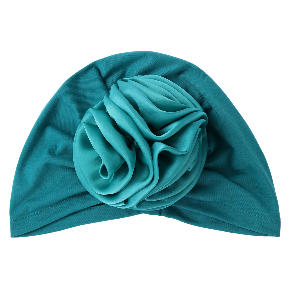 Satin Flower Hijab Hat for Women Turban Muslim Head Wrap Chemo Caps Bonnet Cover - Picture 36 of 46