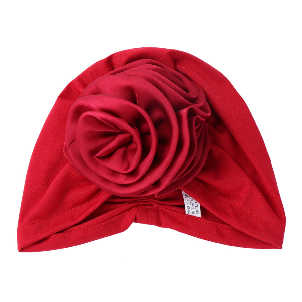 Satin Flower Hijab Hat for Women Turban Muslim Head Wrap Chemo Caps Bonnet Cover - Picture 43 of 46