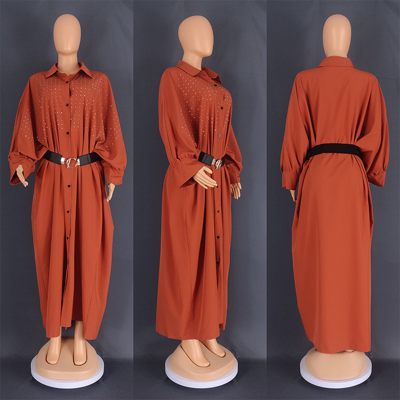 African Kaftan Oversize Abaya Women Long Dress Abaya Muslim Loose Robe Dashiki - Picture 12 of 16
