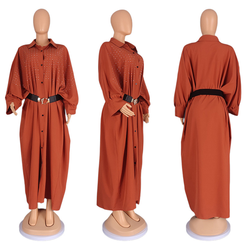 African Kaftan Oversize Abaya Women Long Dress Abaya Muslim Loose Robe Dashiki - Picture 14 of 16