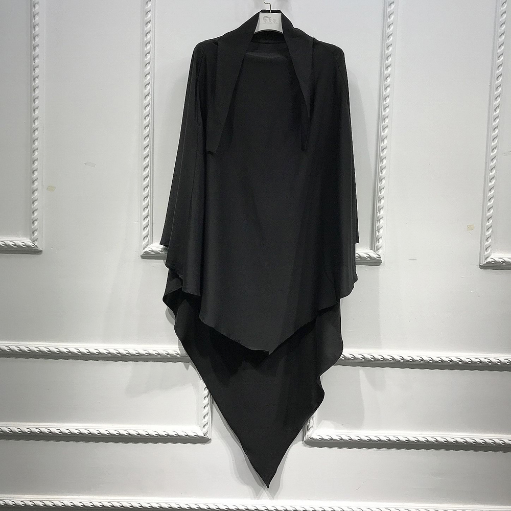 Muslim Women Overhead Large Khimar Scarf Prayer Amira Headscarf Niqab Ramadan - Picture 52 of 52