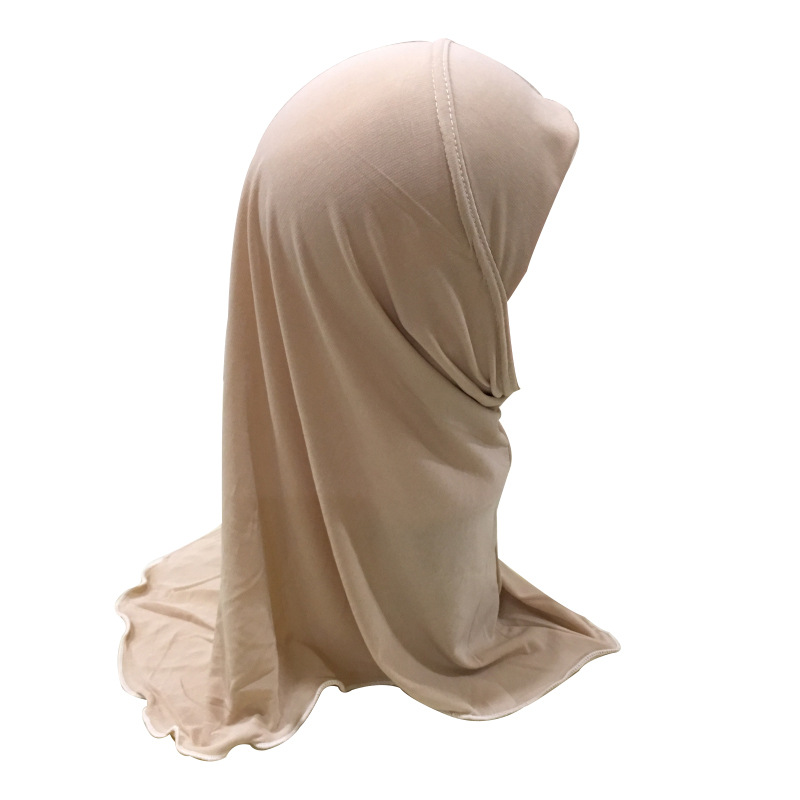 2-6Y Kids Girls Hijab Amira Turban Muslim Bonnet Shawls Headscarf Islamic Wrap - Picture 123 of 302