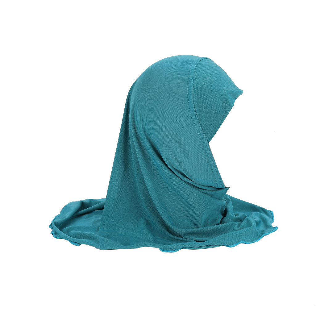 2-6Y Kids Girls Hijab Amira Turban Muslim Bonnet Shawls Headscarf Islamic Wrap - Picture 126 of 302