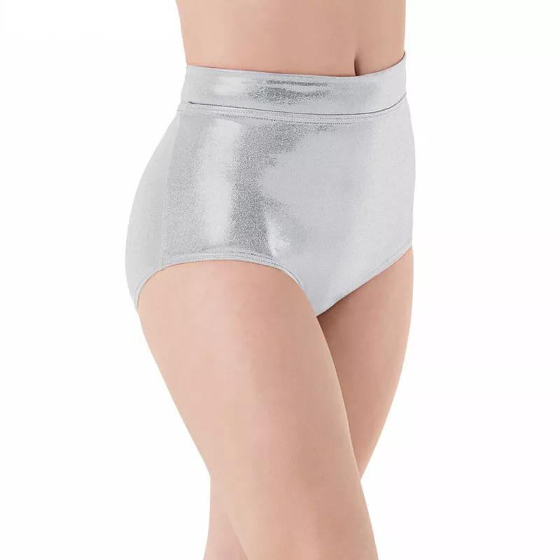 Women's Shorts Shiny Underpants Sports Lycra Tight Dance Girls Performance Waist - Afbeelding 28 van 37