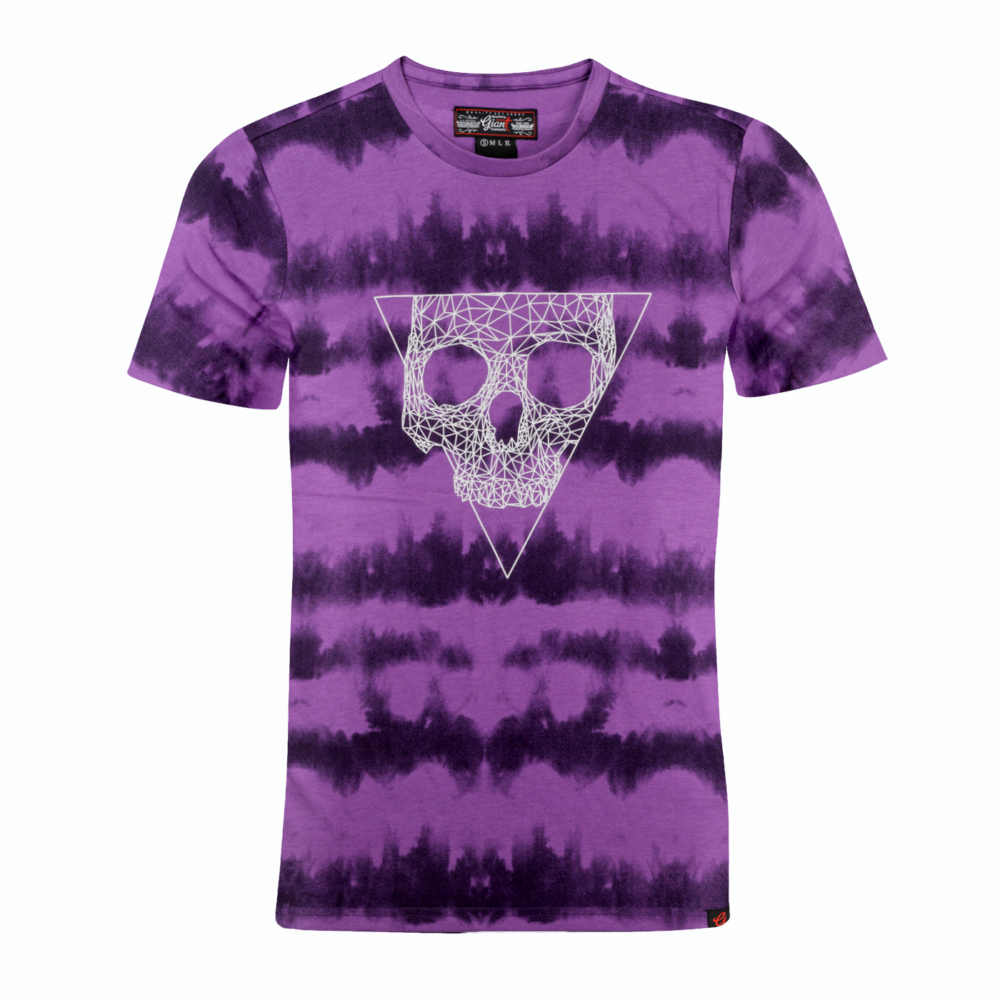 Beautiful Giant Crew Neck Skull T-Shirt Short Sleeve Slim Casual Tee Top for Men