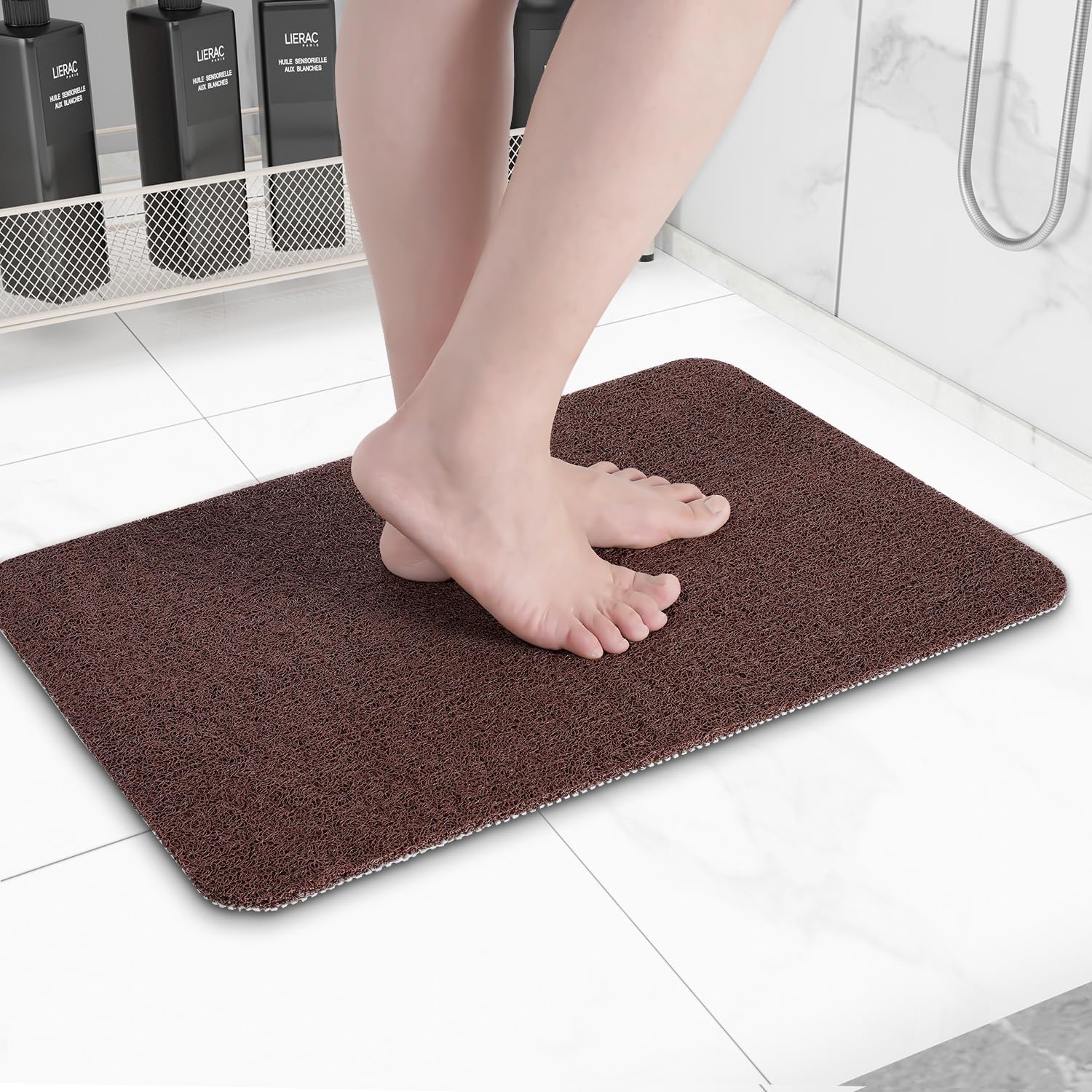 Bathtub Mat Fast Drying Bathtub Mats Foot Scrubber Mat for Bathroom, Home, Hotel - Picture 10 of 12