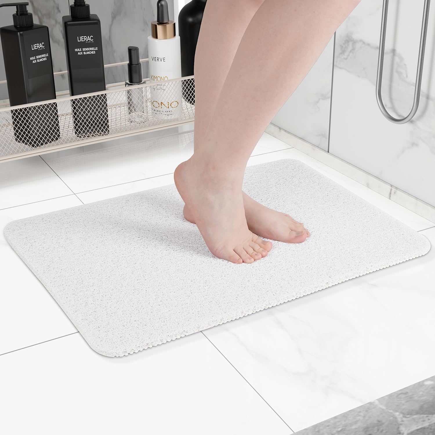 Bathtub Mat Fast Drying Bathtub Mats Foot Scrubber Mat for Bathroom, Home, Hotel - Picture 9 of 12